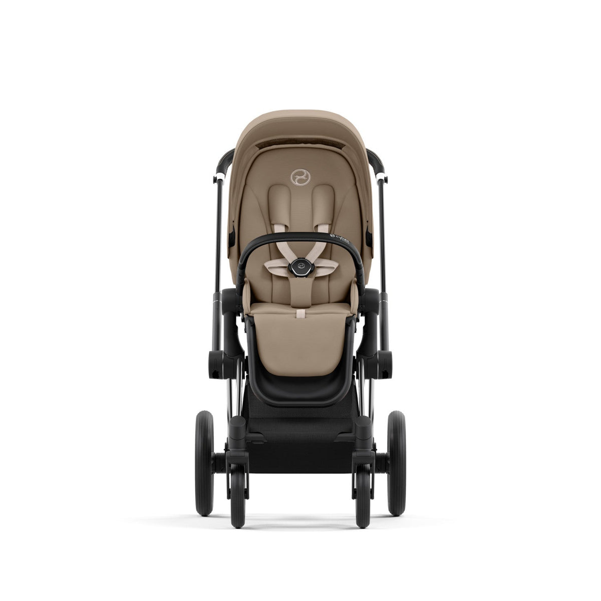 Priam 4 Stroller w/ Chrome Frame + Black Handle
