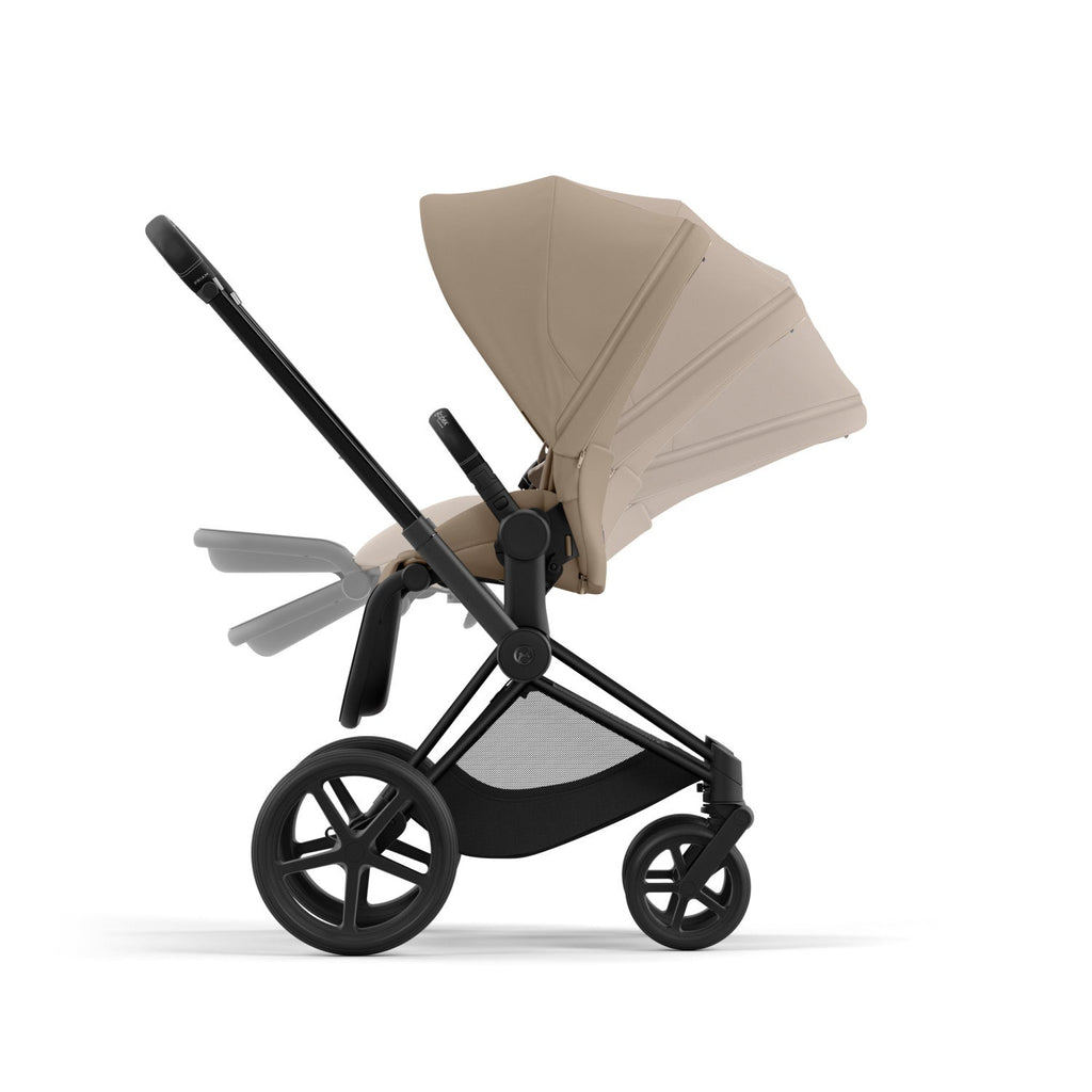 Priam 4 Stroller w/ Matte Black Frame