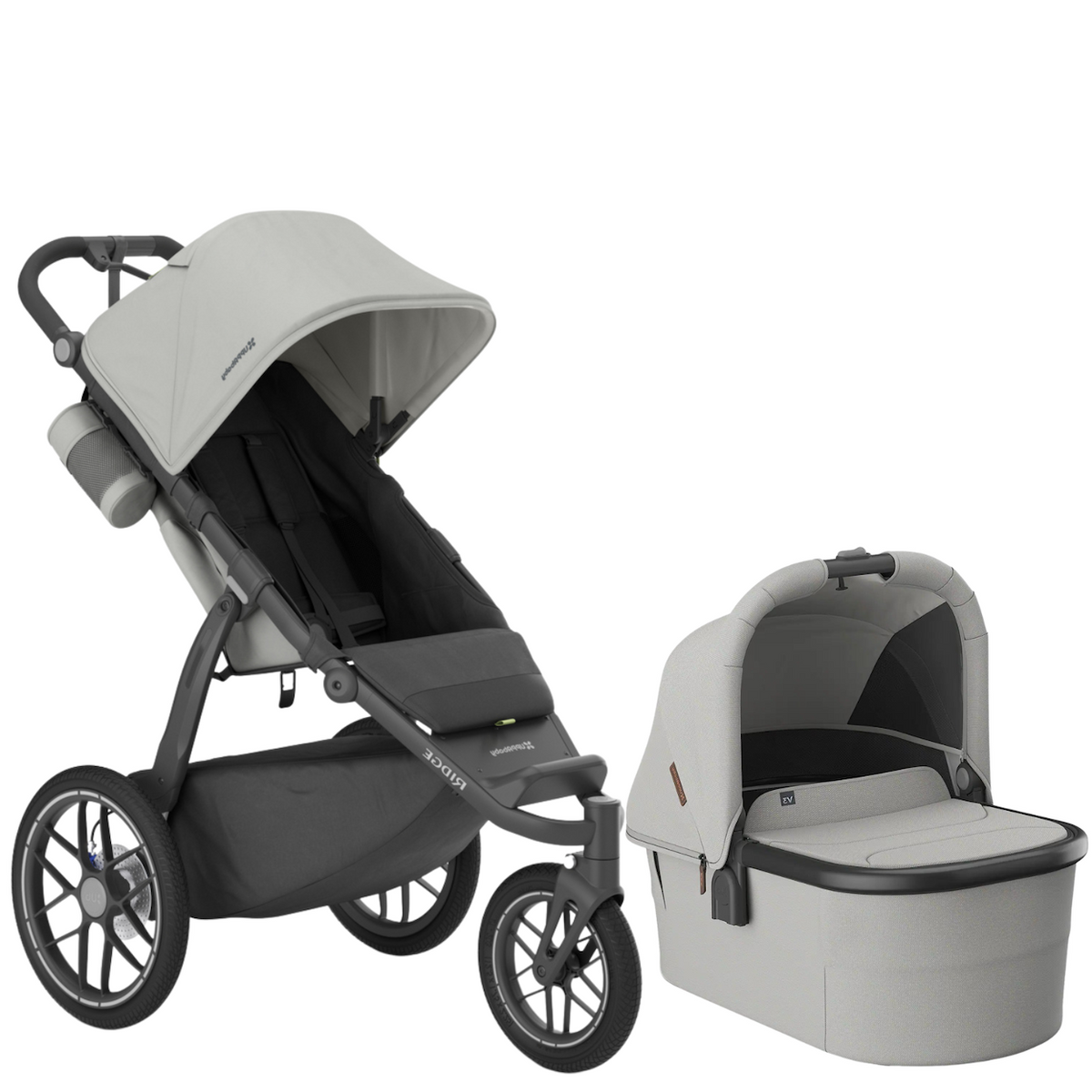 RIDGE V2 Jogging Stroller + Bassinet V3