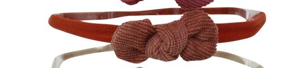 Corduroy Petal Baby Headband