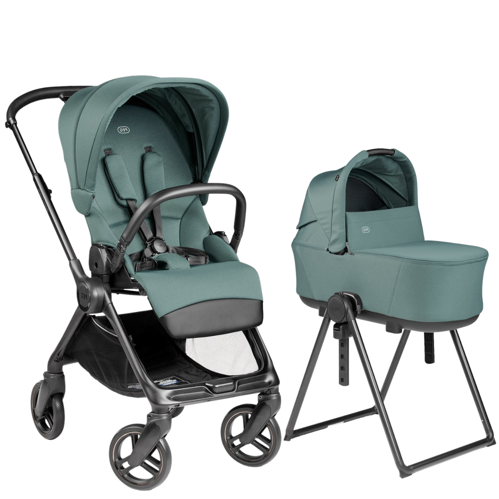 Switch Modular Stroller + Culla Flex Bassinet w/ Stand