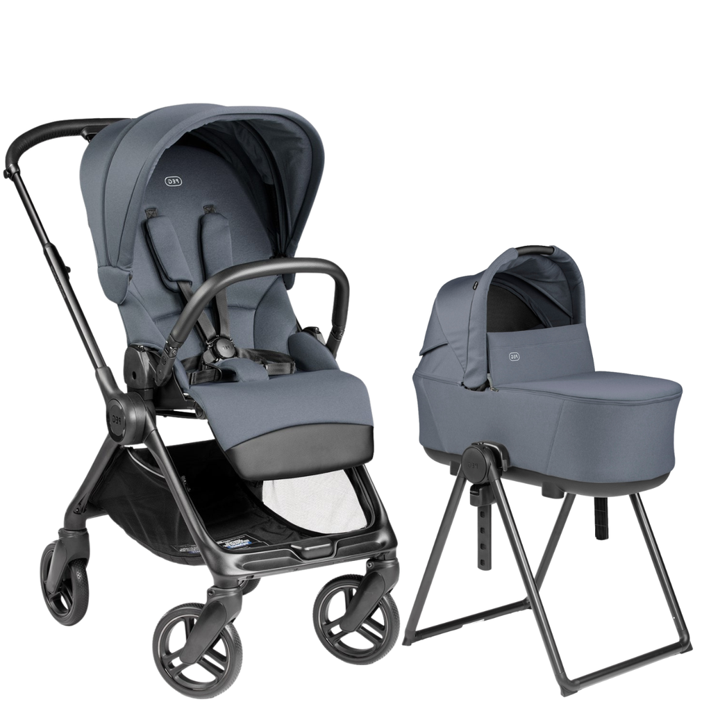 Switch Modular Stroller + Culla Flex Bassinet w/ Stand