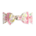 Trimmed Printed Knot Headband in Posey