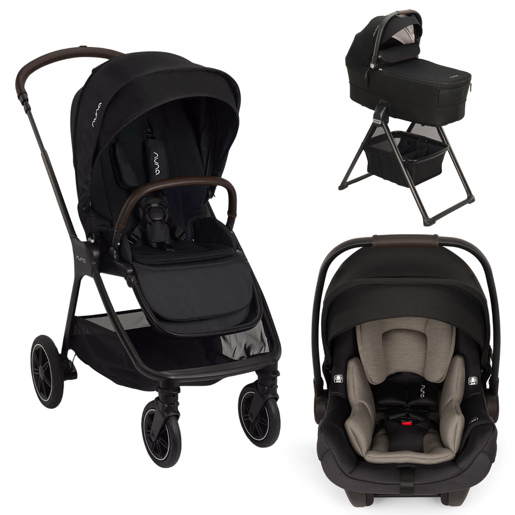TRIV Next with Bassinet  + PIPA AIRE  - Caviar