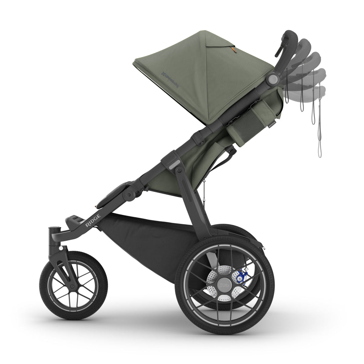 RIDGE V2 Jogging Stroller + Bassinet V3