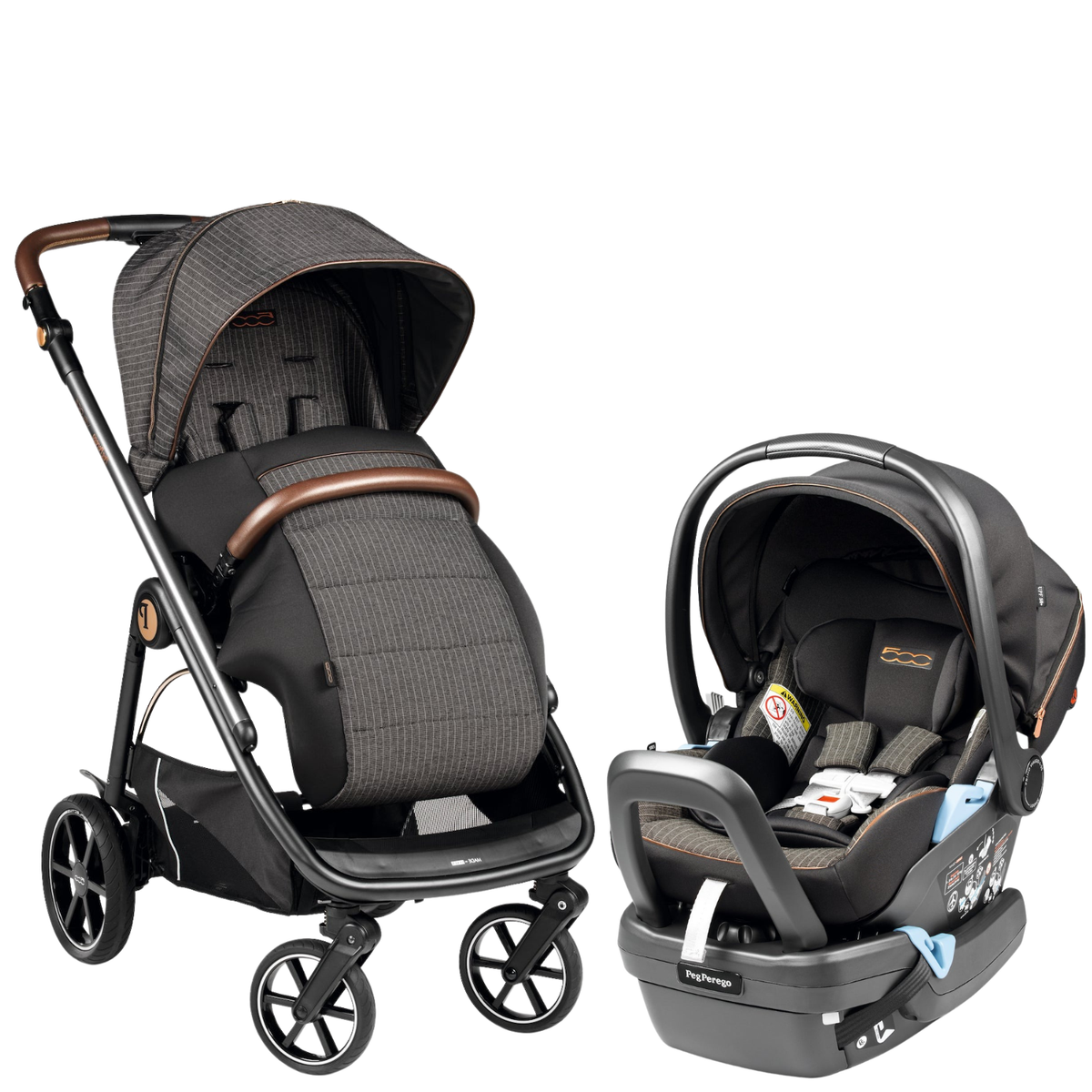Veloce All-Terrain Stroller + Primo Viaggio Lounge Travel System