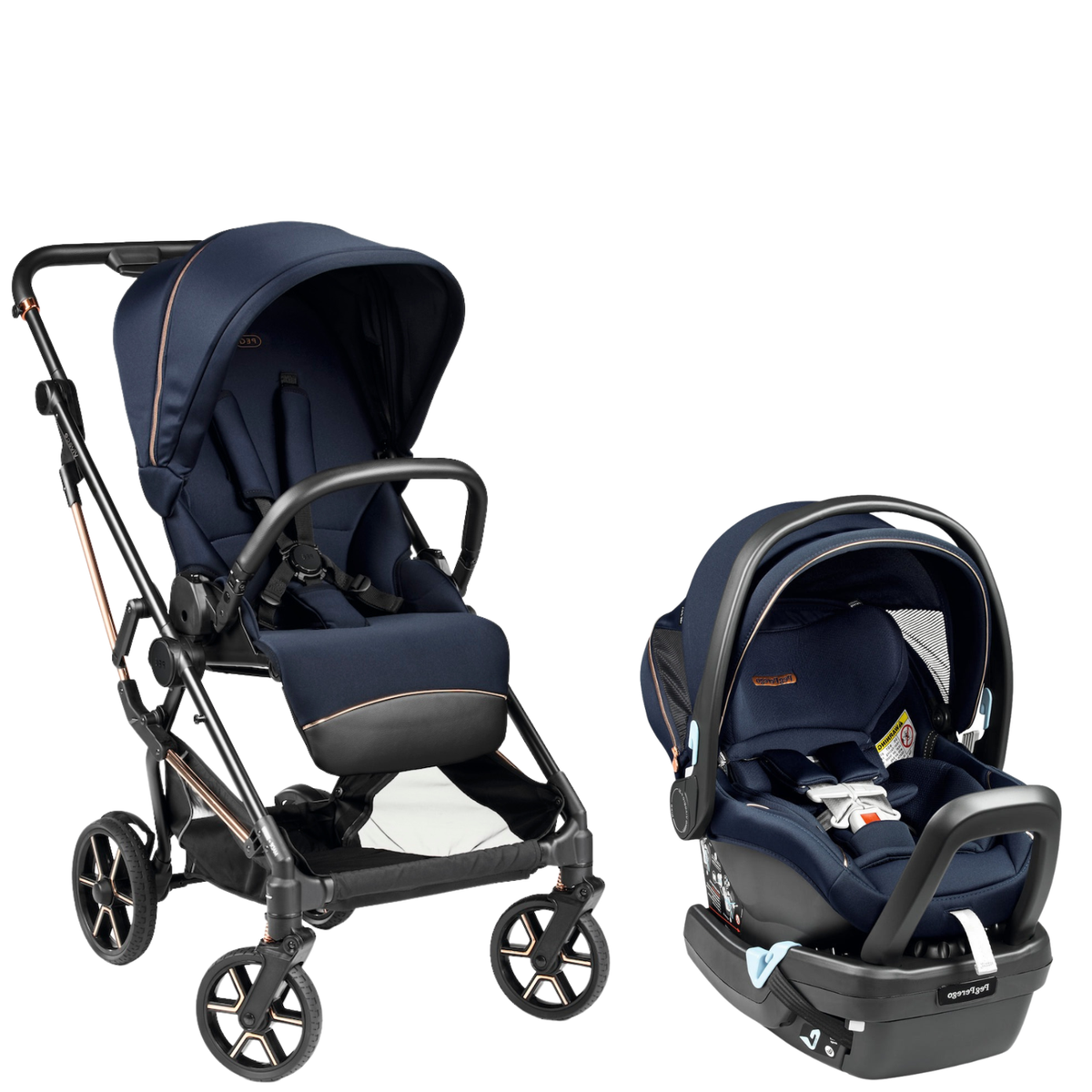 Vivace Stroller + Nido Infant Car Seat Travel System